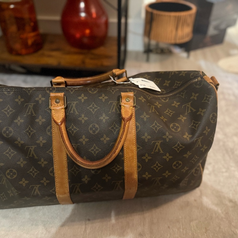 Louis Vuitton Classic Brown Monogram Travel Bag